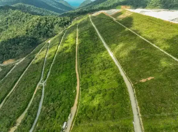 stabilisasi lereng tambang